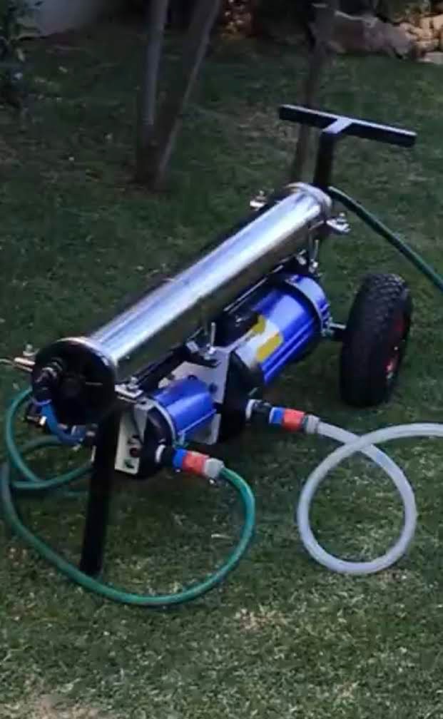 3 Stage Pure Water Cleaning Unit