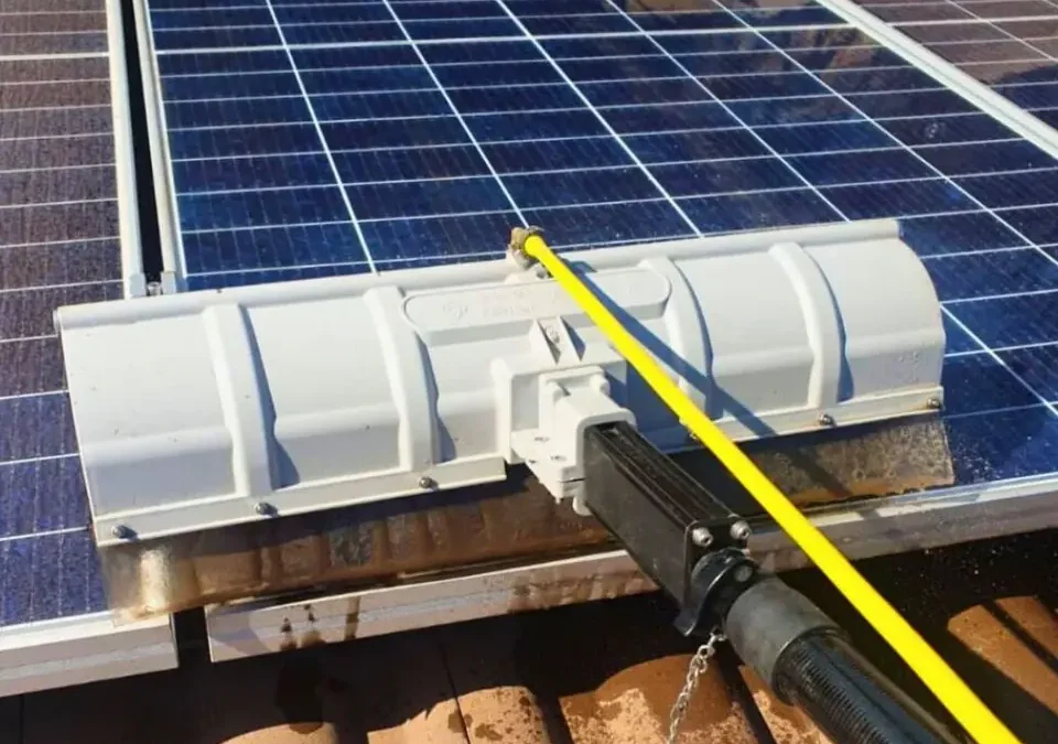 Solar Panel Motorised Cleaning Brush