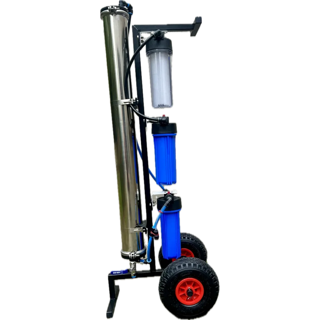 4 Stage Pure Water Cleaning Unit With De-Ionising Resin